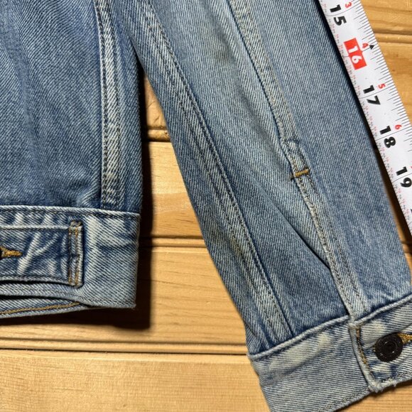 Levis Type III Mid Wash Embroidered American Way Sample Denim Jacket - Small - Picture 16 of 16
